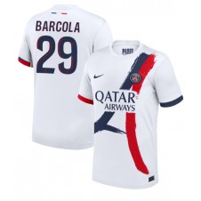 Paris Saint-Germain Bradley Barcola #29 Bortatröja 2024-25 Korta ärmar